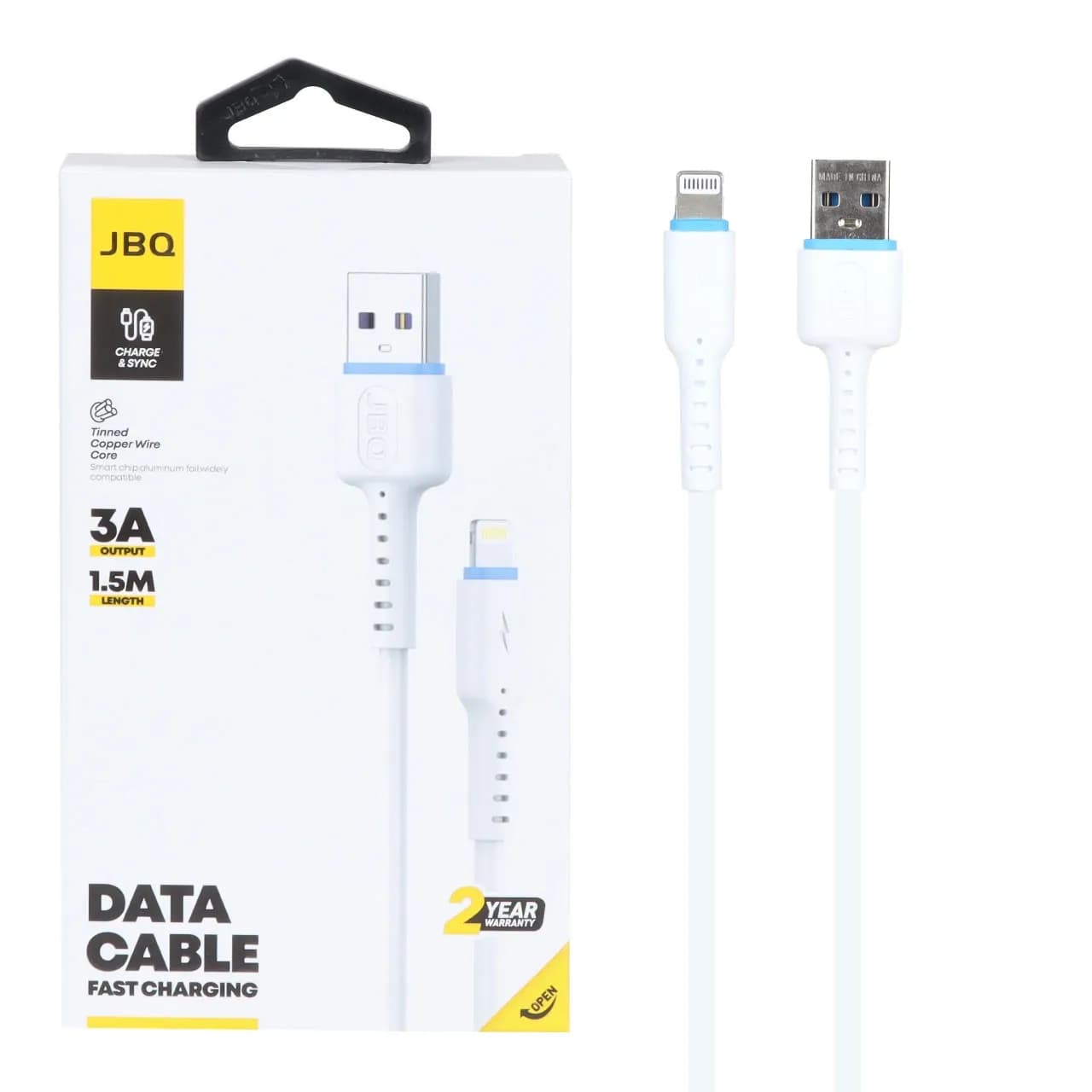 کابل شارژ آیفون JBQ CA-732 سفید