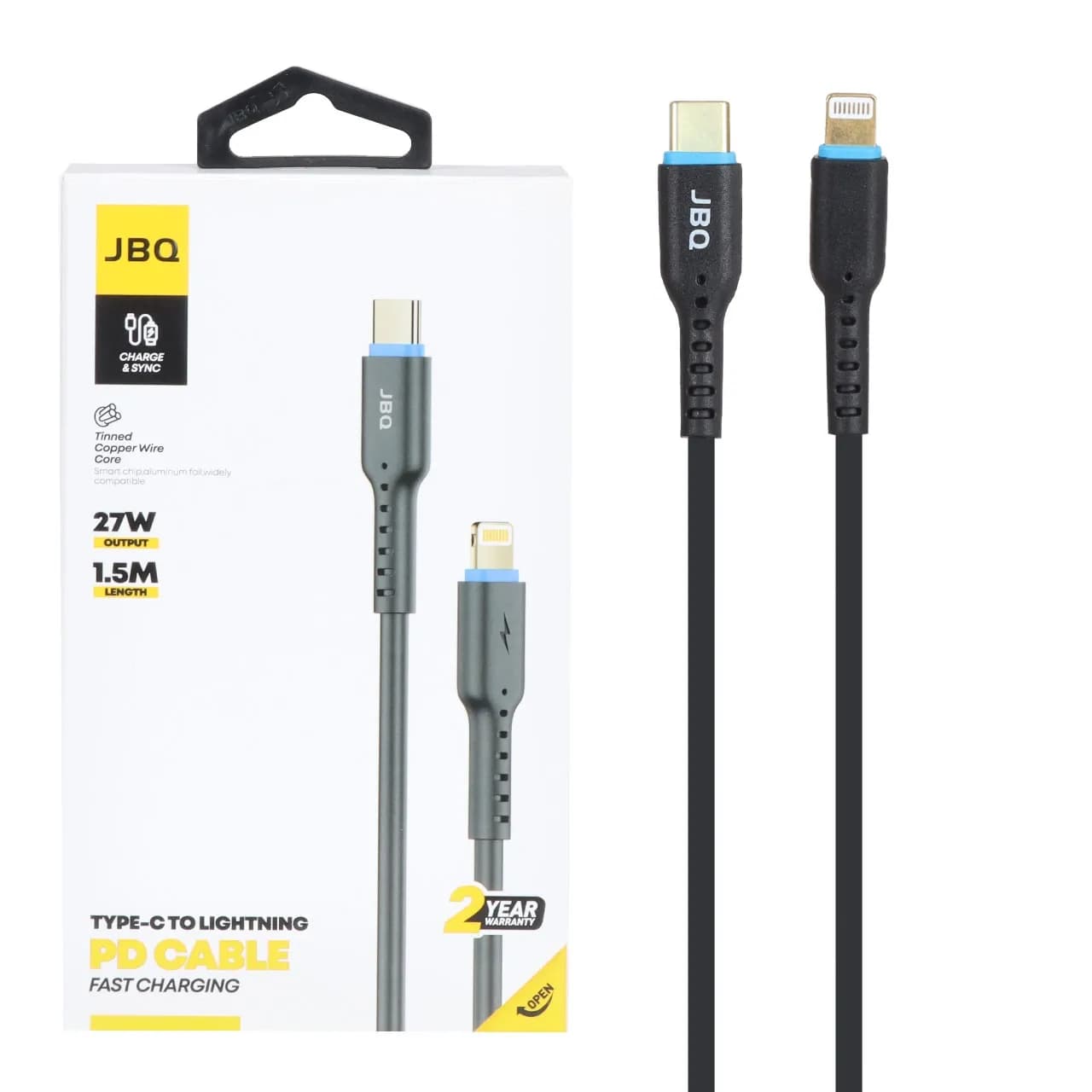 کابل تایپ سی به لایتنینگ JBQ CA-722