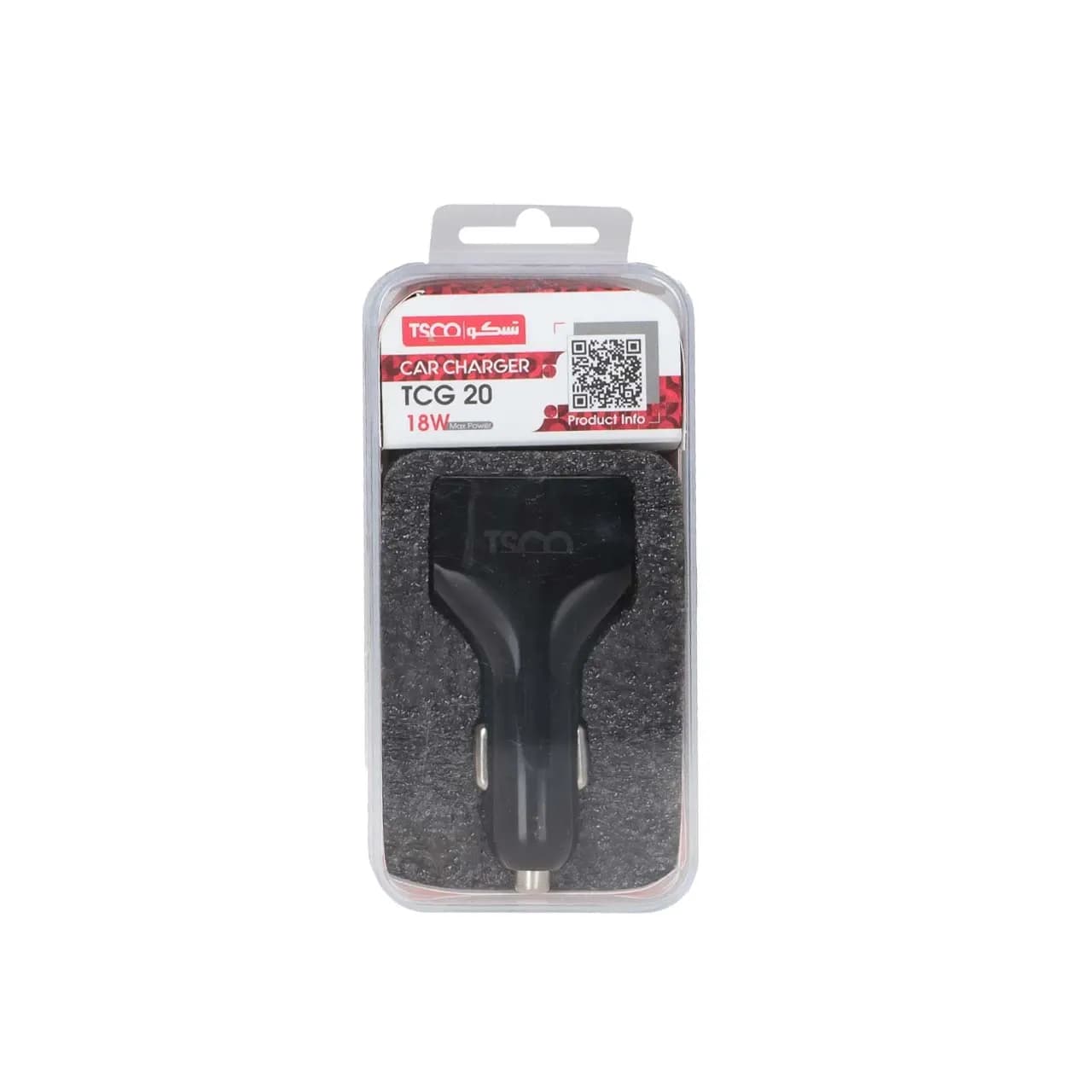 شارژر فندکی تسکو TCG 20 به همراه کابل Type-C