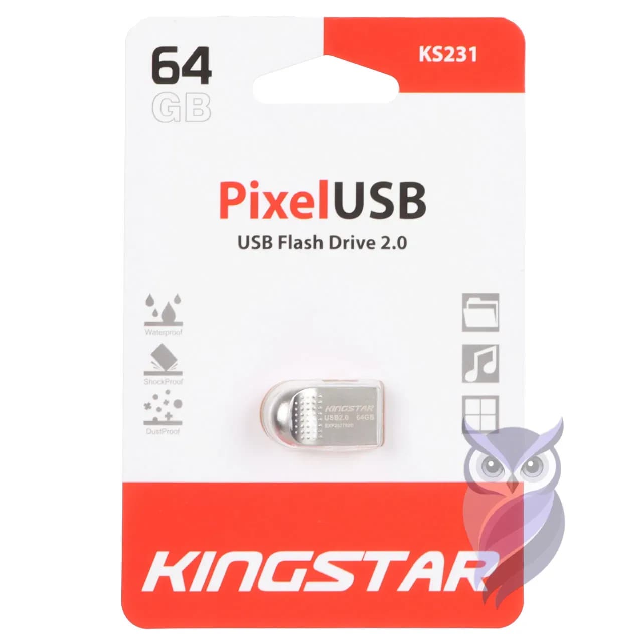 فلش مموری KingStar مدل KS231 ظرفیت 64GB