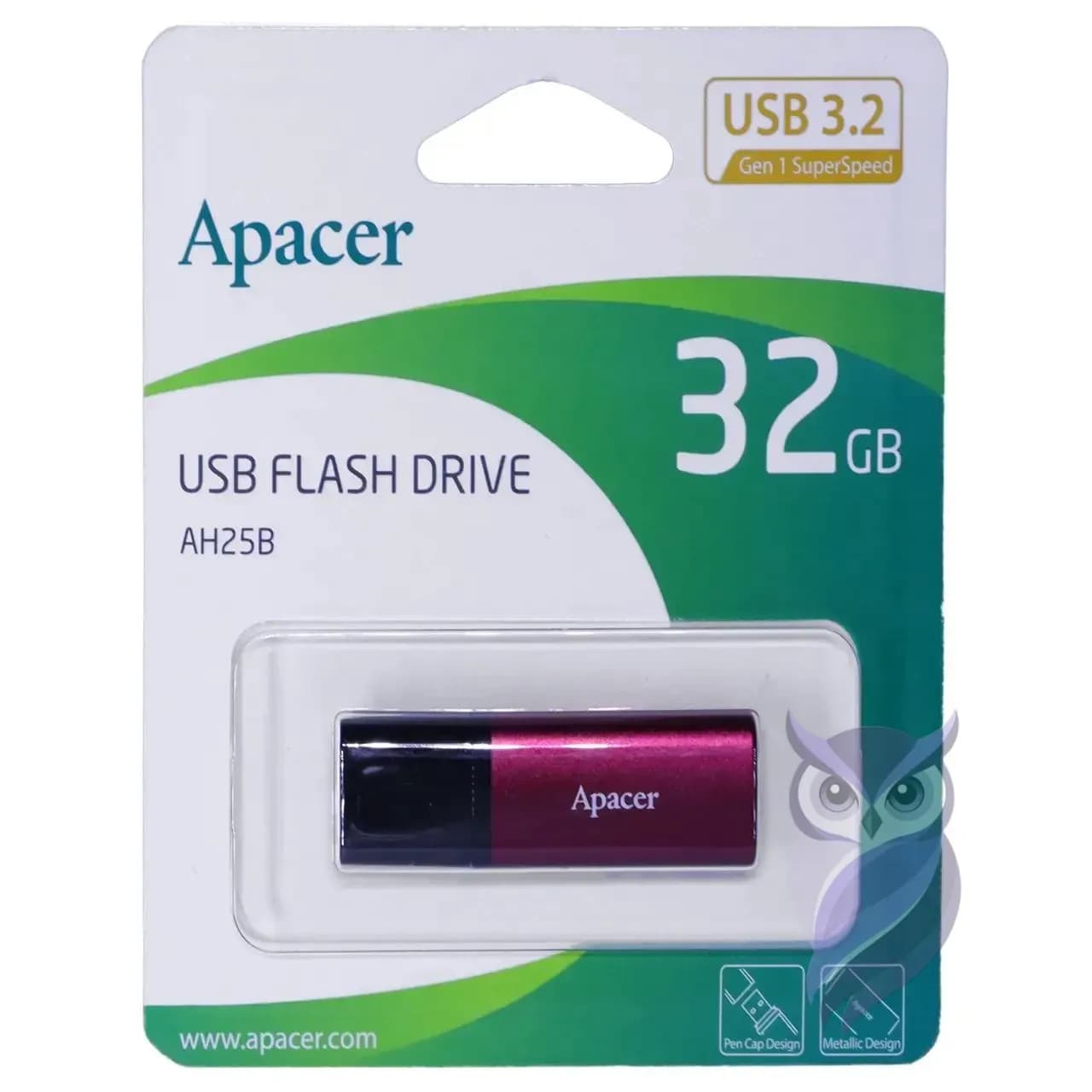 فلش مموری Apacer مدل AH25B ظرفیت 32GB