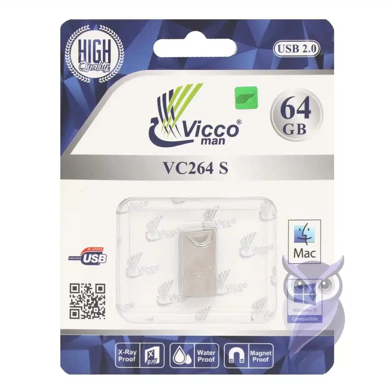 فلش مموری Vicco Man مدل VC264 S ظرفیت 64GB