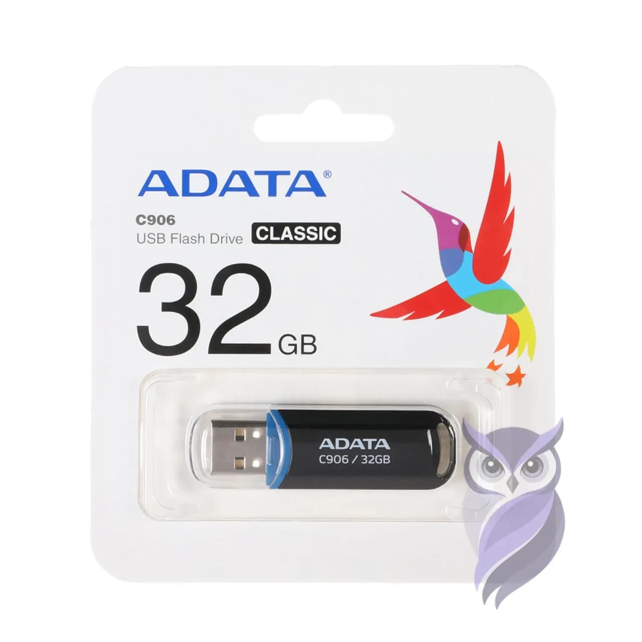 فلش مموری ADATA مدل C906 Classic ظرفیت 32GB مشکی